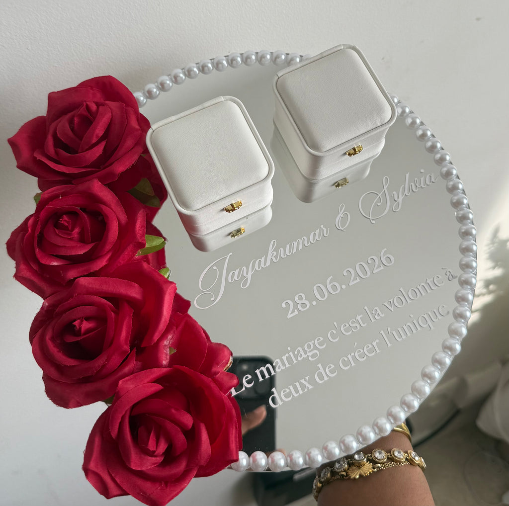 Plateau d'alliances - Roses rouges