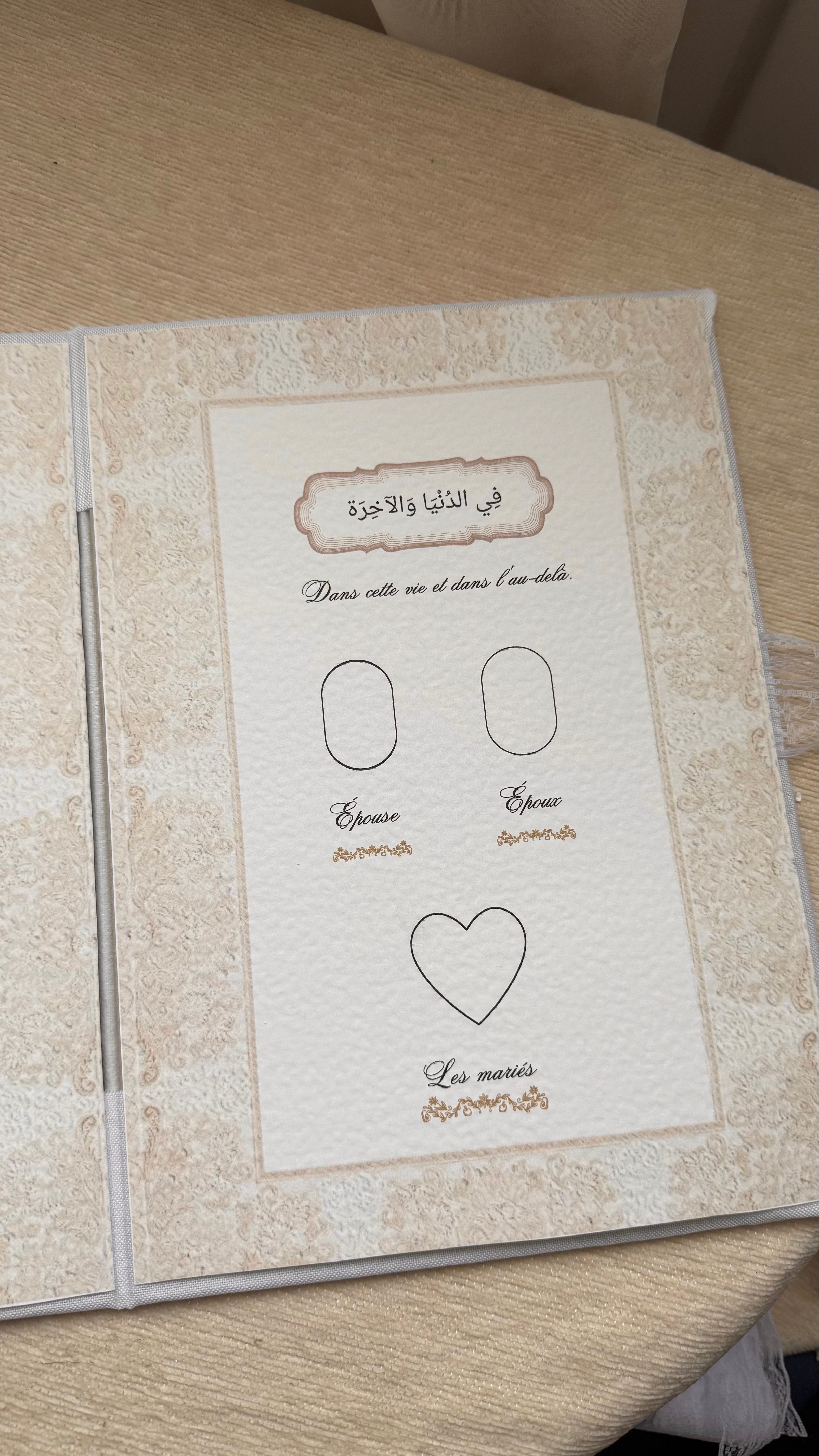 Livret de mariage religieux