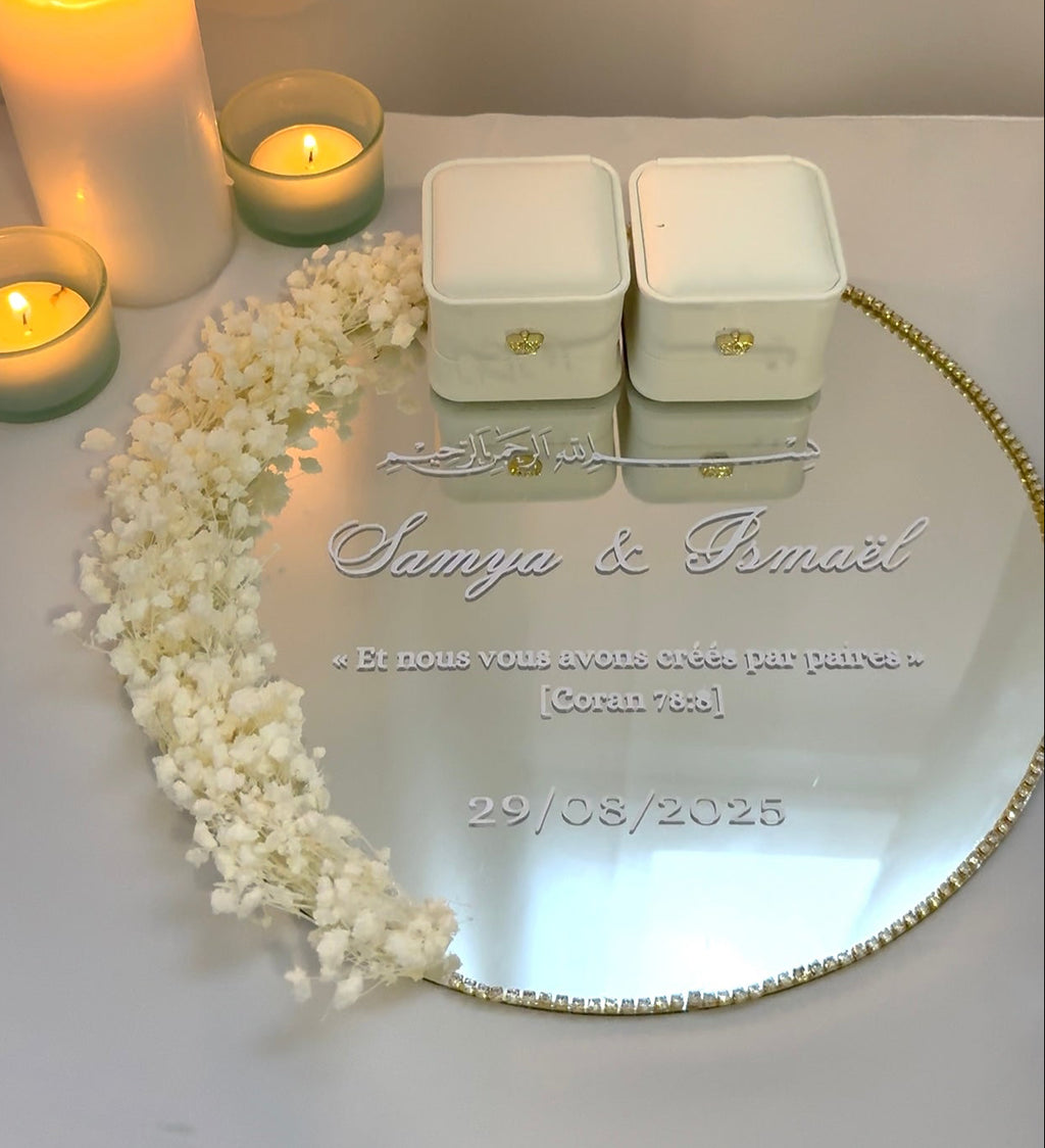 Plateau alliances - Luxe Blanc