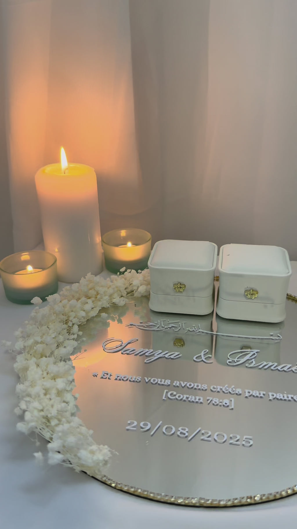 Plateau alliances - Luxe Blanc